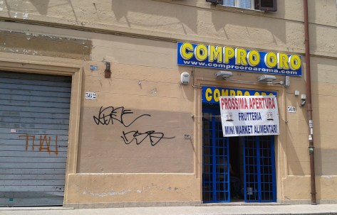 Roma, via di Bravetta. foto ldapost.