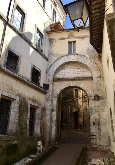 Spoleto, la Porta Fuga