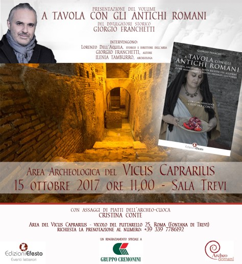 A tavola con gli antichi romani Giorgio Franchetti Lorenzo Dell'Aquila