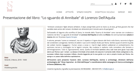 Lo sguardo di Annibale 2 marzo