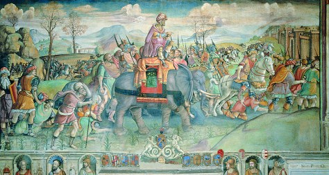 Annibale in Italia, Jacopo Ripanda, Roma, Musei Capitolini.